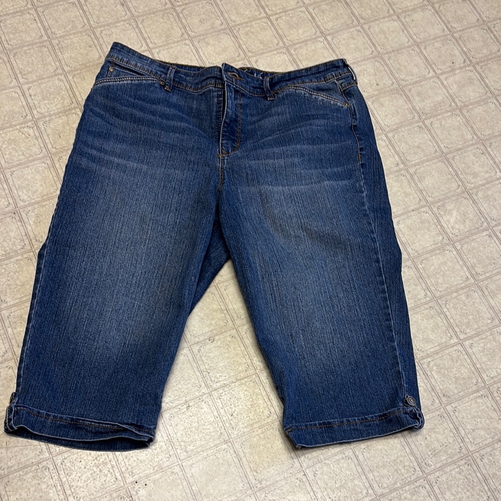 Blue Denim Shorts